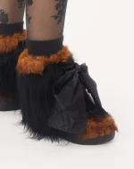 Valentino Snowish Fur Ankle Boot - Image 7